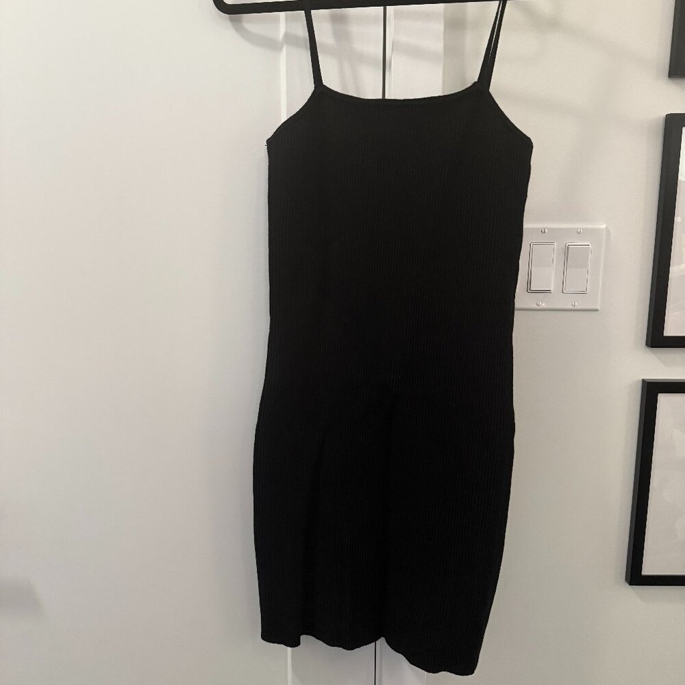 House of Harlow Ribbed Knit Bodycon Mini Dress